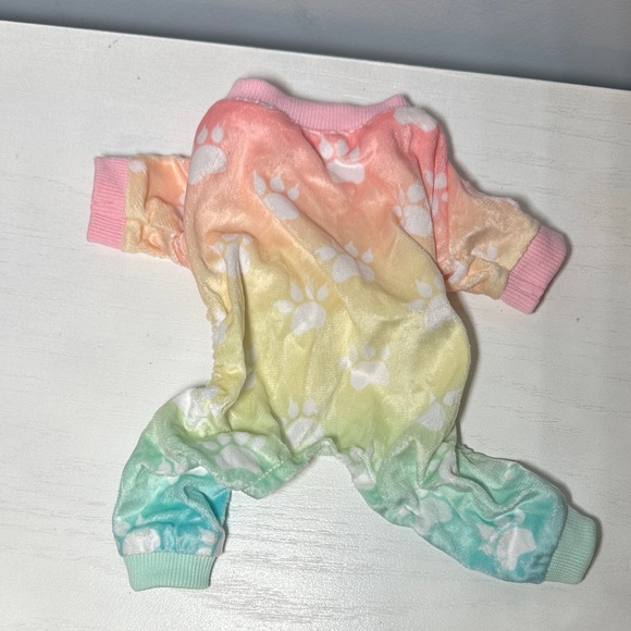 Colorful Tie-Dye Dog Pajamas - Picture 5 of 14